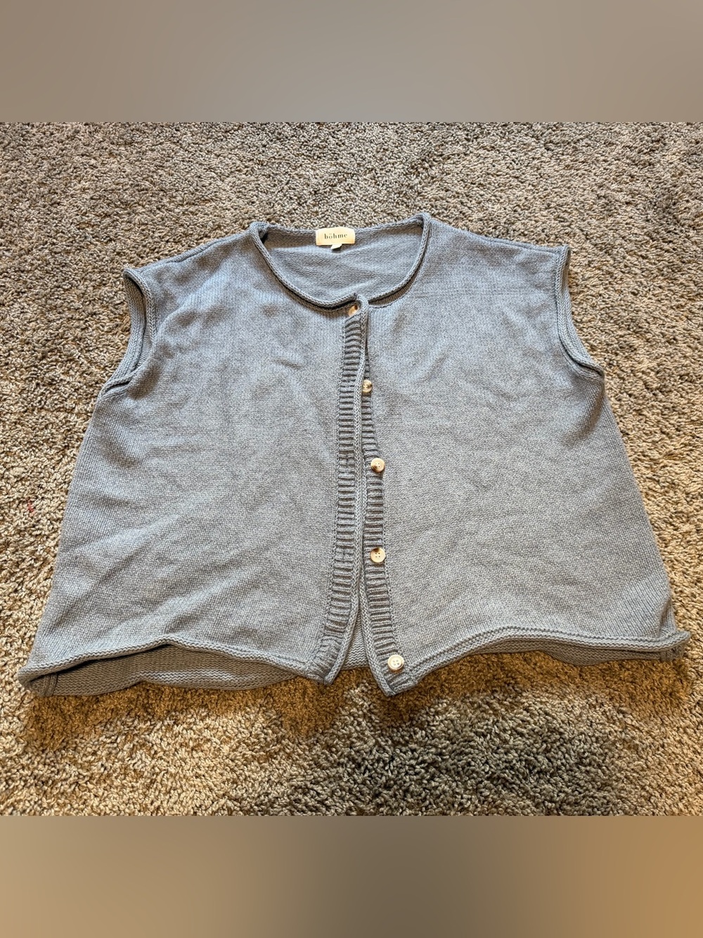 Bohme Paige Knit Sweater in Blue - Picture 2 of 3